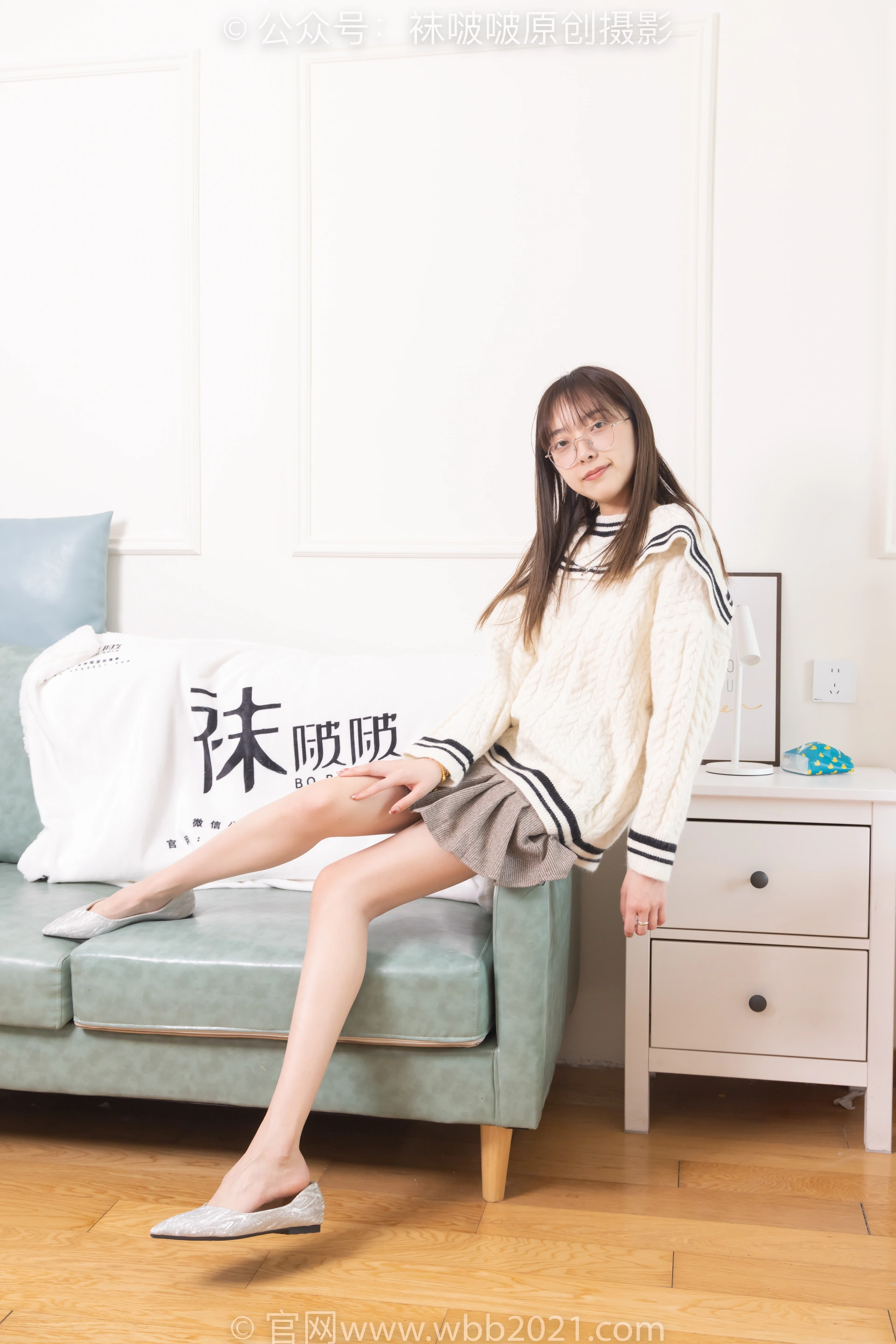 [BoBoSocks袜啵啵] NO.361 稚予-高跟凉鞋、平底鞋、超薄黑丝（脚尖透明款）、灰丝（脚尖透明款）、裸足穿鞋（花絮版） 3